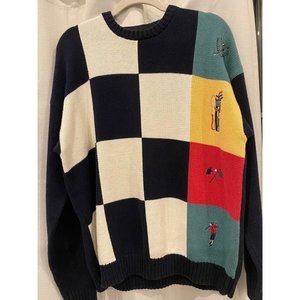 Mens Club Room Golf Sweater Pullover Size XL